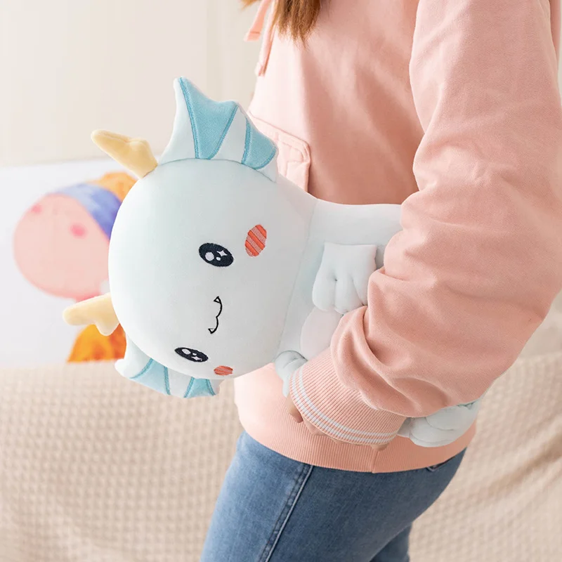 Peluche de dragón infantil de dibujos animados, regalo Navidad - imagen 5