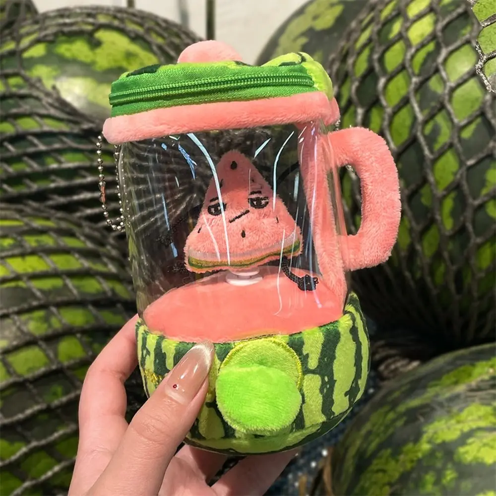 Exprimidor de frutas peluche con diseños sandía, naranja y plátano - imagen 3