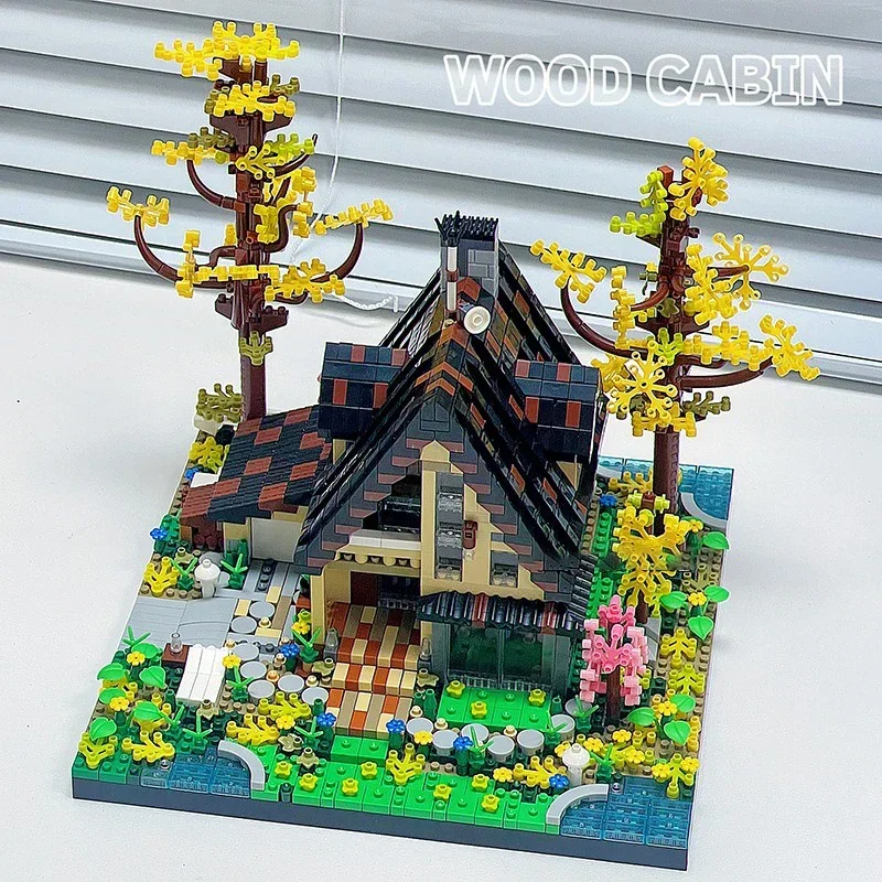 Bloques de construcción en madera para casas – juego educativo - imagen 5