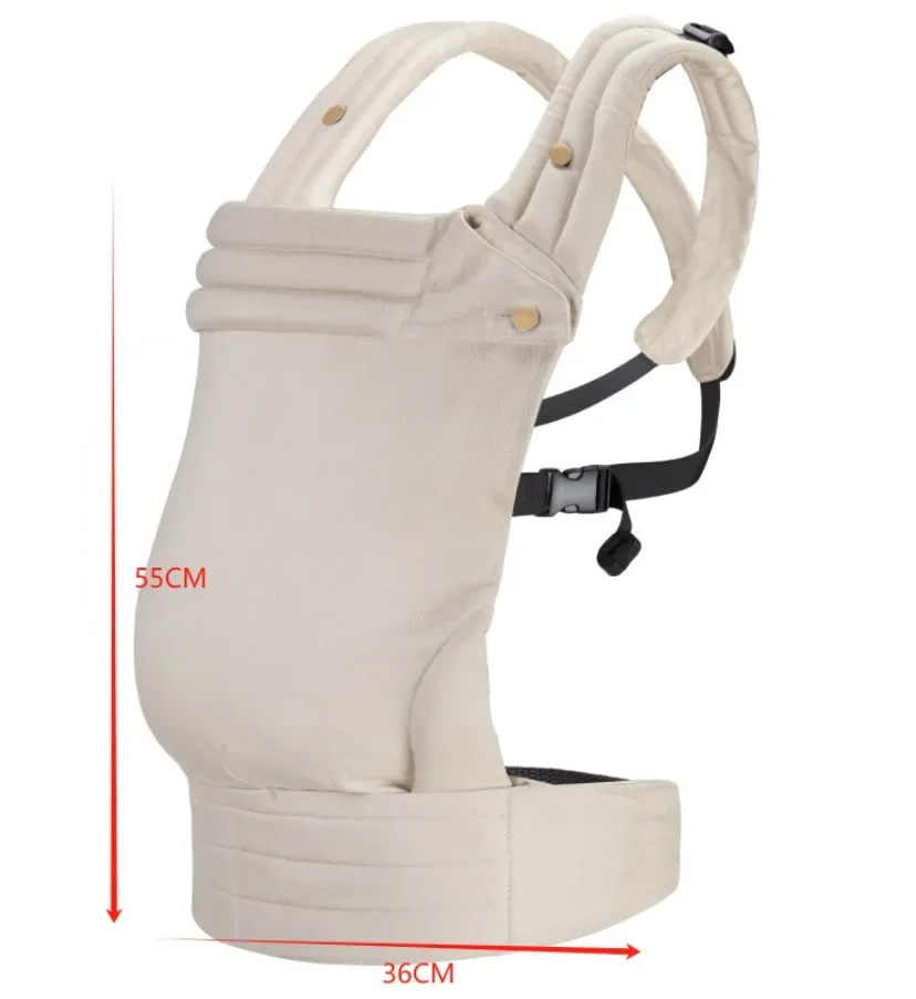 Portabebés ergonómico ajustable tela suave cómoda - imagen 5