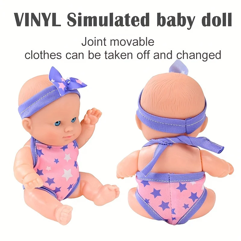 Muñeca reborn realista de silicona – Ropa de bebé incluida - imagen 2