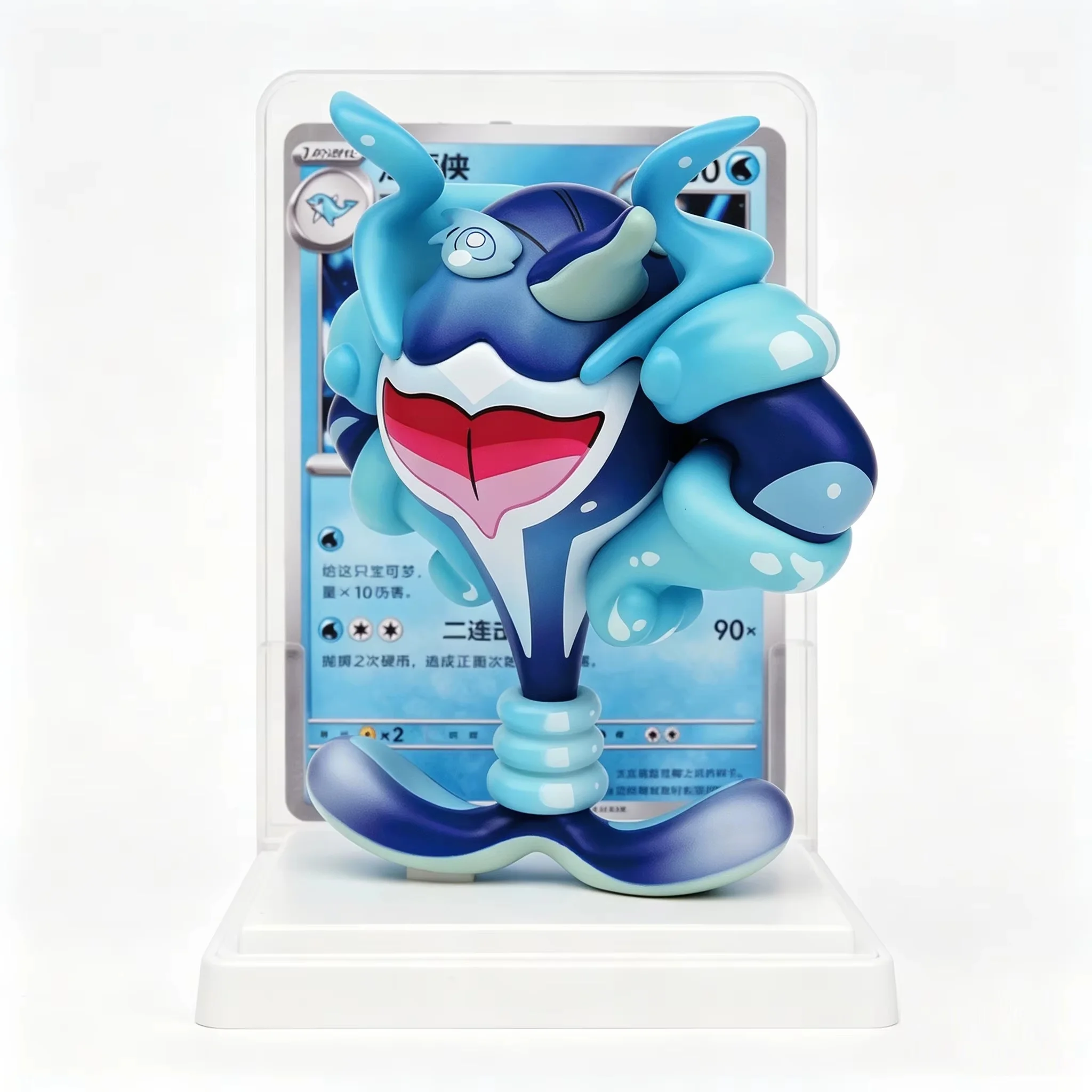 Caja sorpresa original con figuras coleccionables Wailord y Squirtle - imagen 4