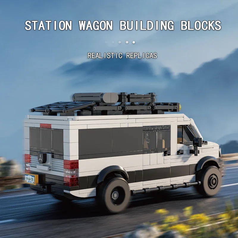 Bloques de construcción para viajar con vagones de tren y acampar - imagen 5