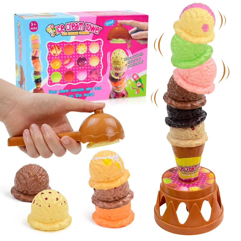 Juego de apilamiento de helados para niños – juguete educativo - imagen 3