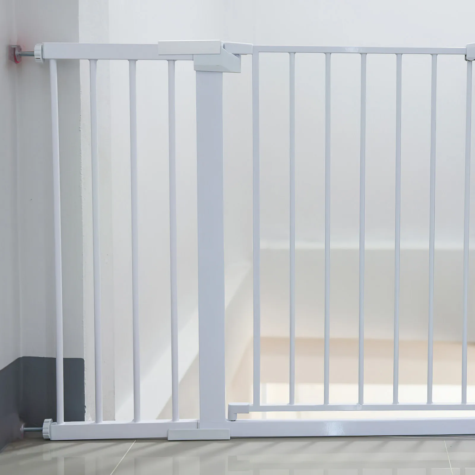 Soportes PVC puerta de seguridad para perros, ranuras - imagen 4