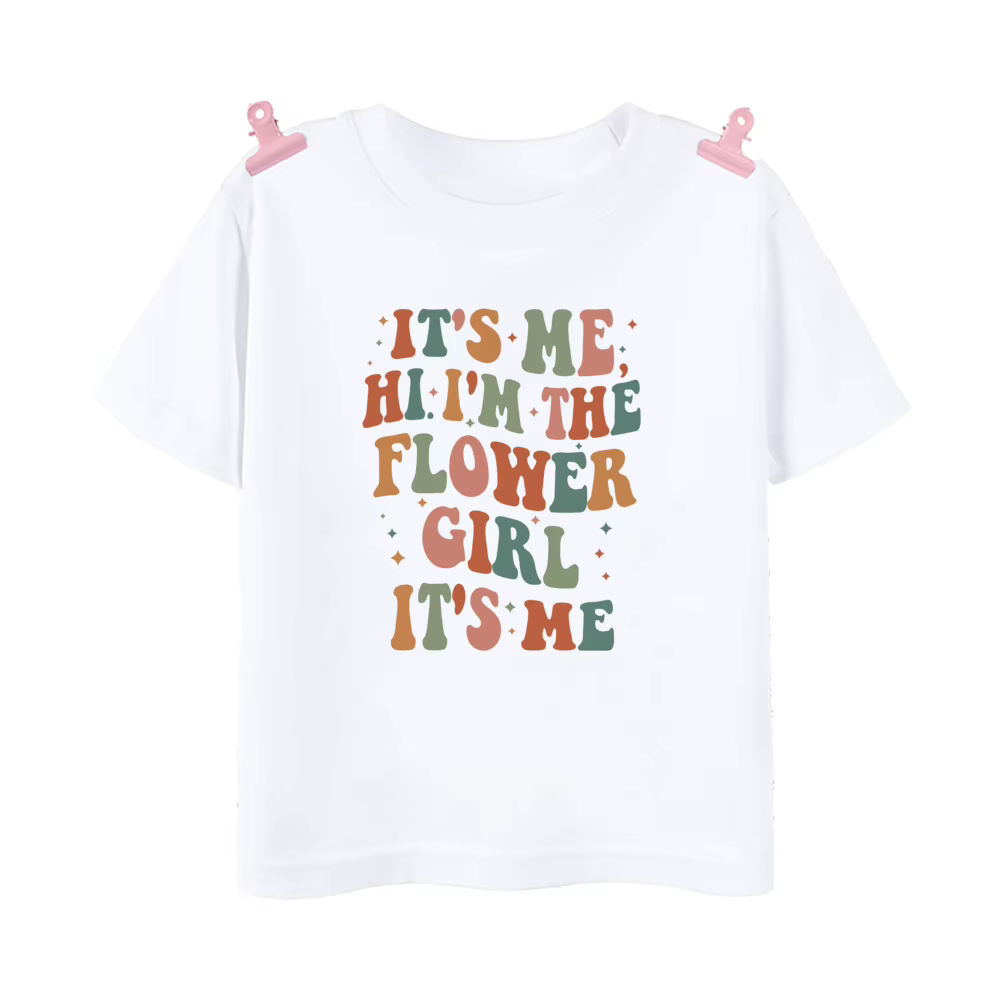 In My Flower Girl Era camisa para niñas - Top fiesta de boda infantil - imagen 2