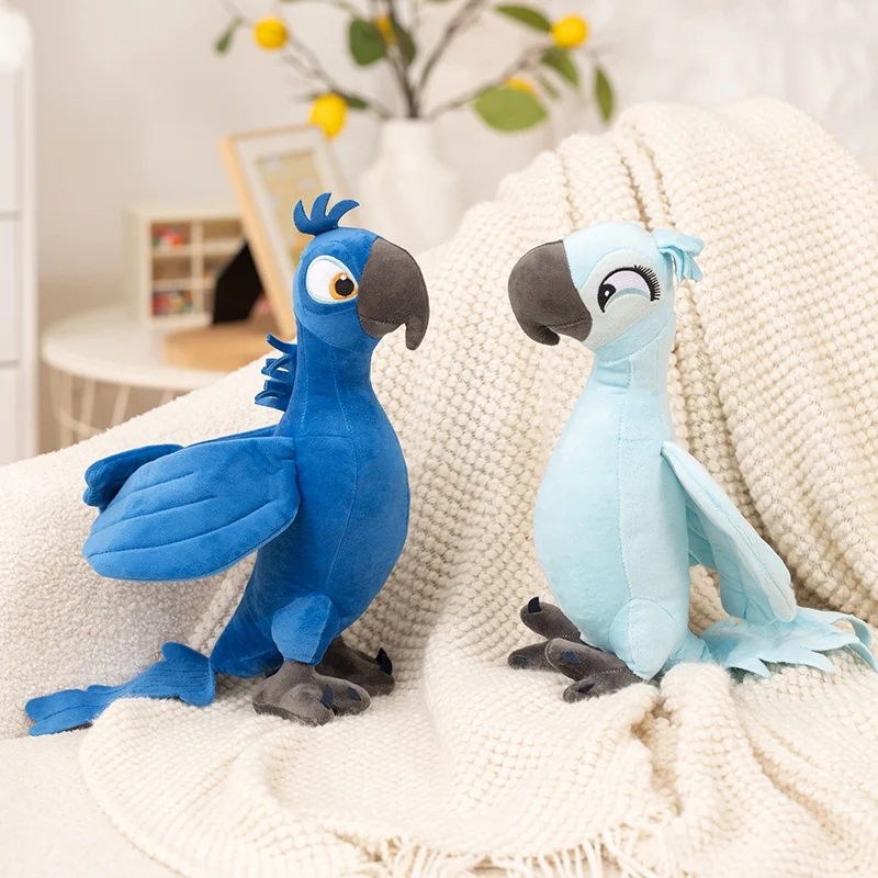 Peluche Blu el loro de Río, cojín almohada infantil - imagen 3