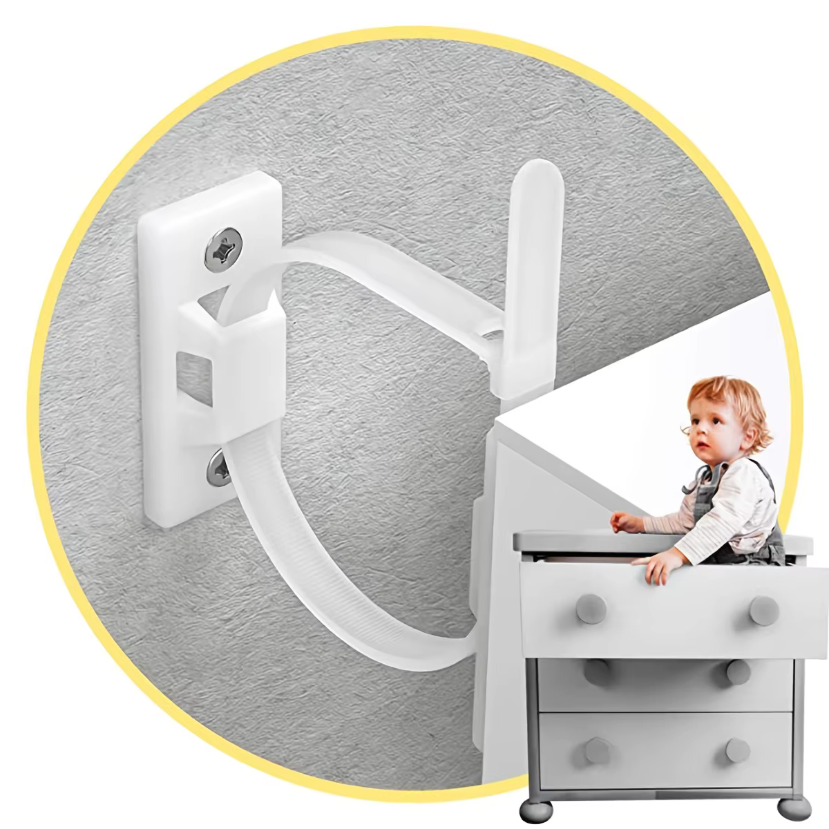 Correas antideslizantes para muebles – Evitan caídas y protegen niños
