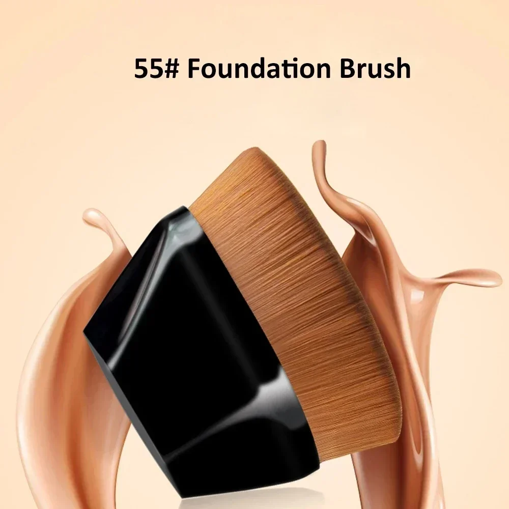 Brochas para maquillaje con acabado suave