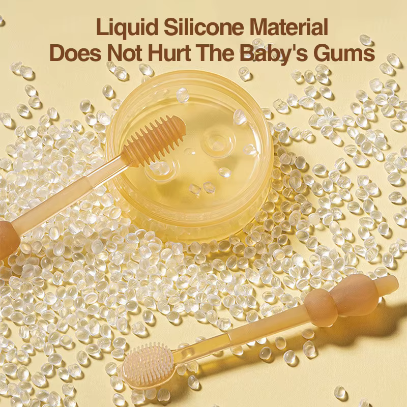 MAMIJOY cepillo de dientes de silicona para bebé en entrenamiento - imagen 5