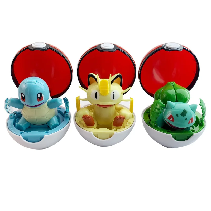Juego de figuras Pokémon con Poké Ball para niños - imagen 5