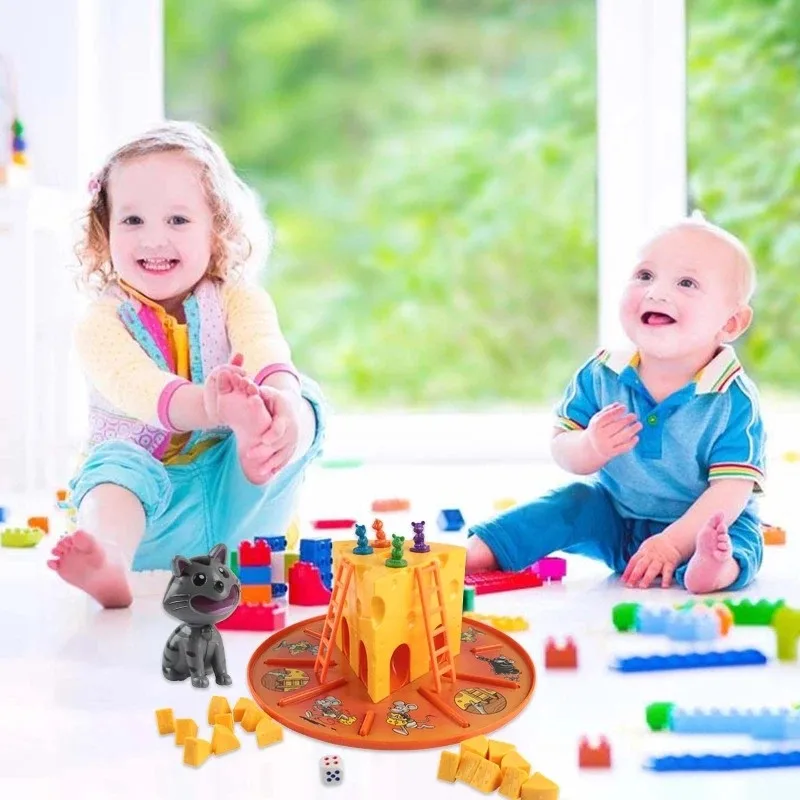 Juego de mesa interactivo Batalla de queso para niños y familias - imagen 3