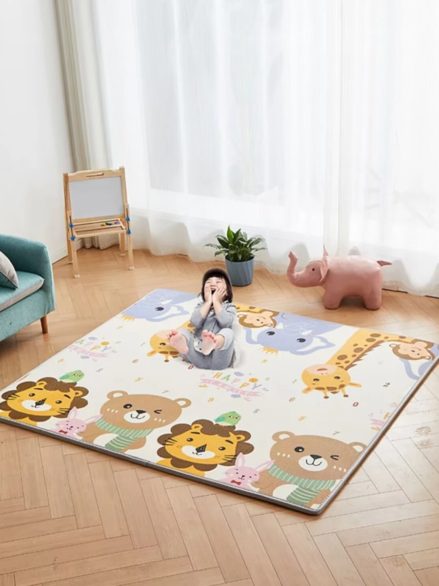Alfombra de juego para bebé con diseño educativo