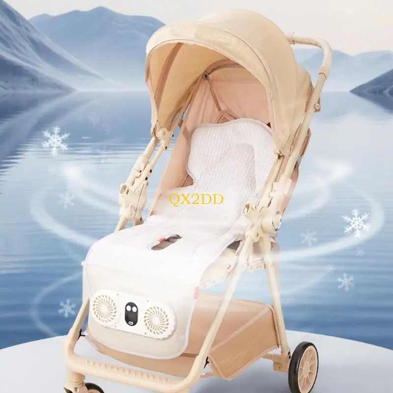 QX2D Asiento ergonómico transpirable para bebé, clima cálido - imagen 2