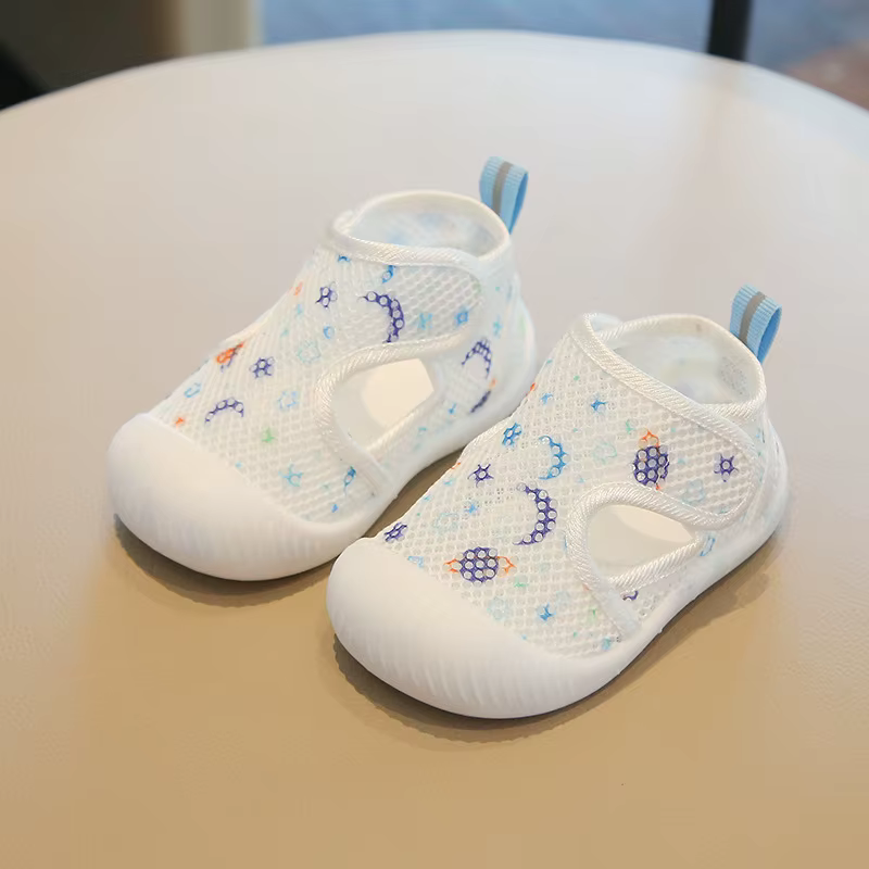 Sandalias de velcro para niños con puntera reforzada - imagen 3
