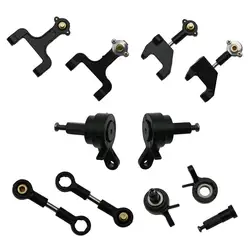 Piezas de repuesto para coches RC 1:10 – componentes metálicos