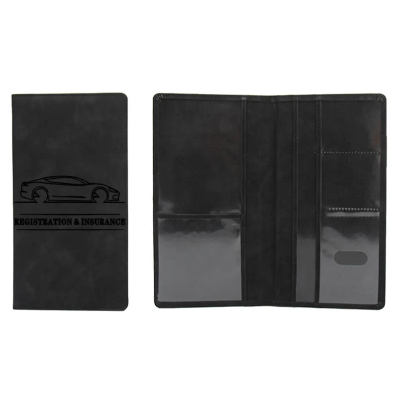 Funda ultrafina de piel PU para carnet de conducir – billetera unisex - imagen 2