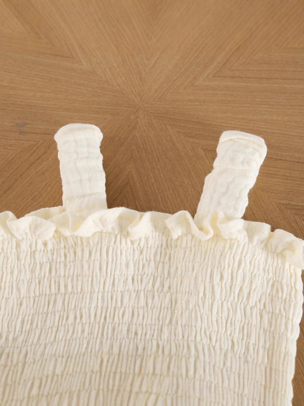 Body de verano bebé algodón liso estilo coreano con gorro - imagen 2