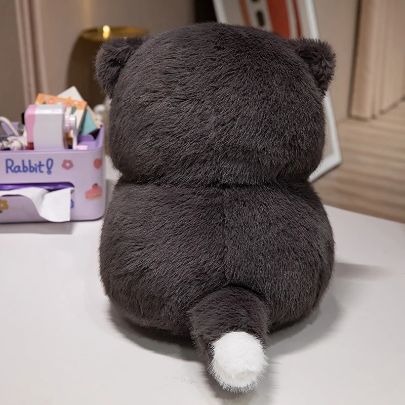 Peluche de gato redondo con forma de almohada infantil - imagen 3