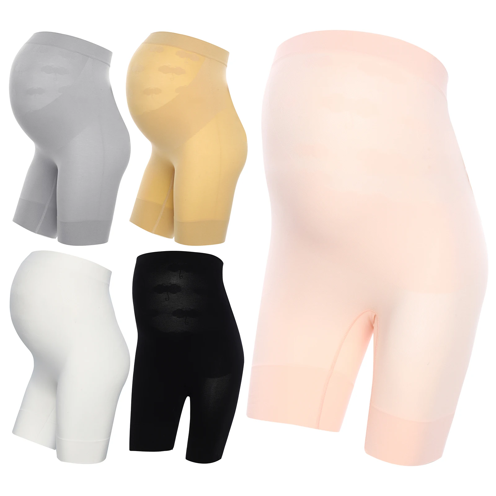Pantalones cortos de maternidad cintura alta soporte abdominal - imagen 4