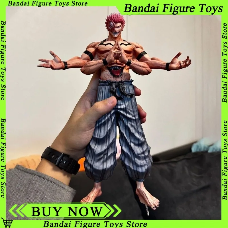 Figura de acción Sukuna Jujutsu Kaisen en PVC, coleccionable - imagen 3