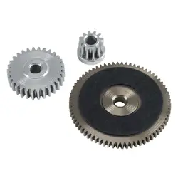 Juego de engranajes para coche RC: kit de repuesto metálico