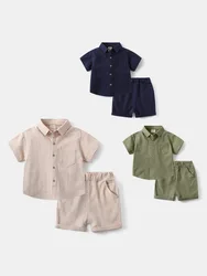 Conjunto de verano niño MILANCEL camisa y pantalón corto