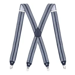 Tirantes elásticos ajustables en X con clips resistentes universales