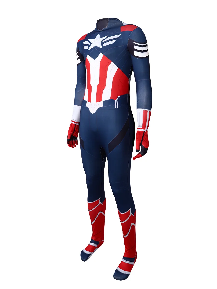 Disfraz adulto Capitán América – Traje completo Halloween - imagen 4