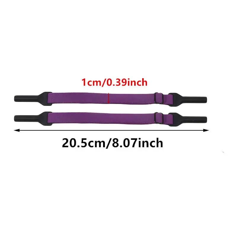 Correa elástica antideslizante para gafas deportivas ajustable - imagen 5