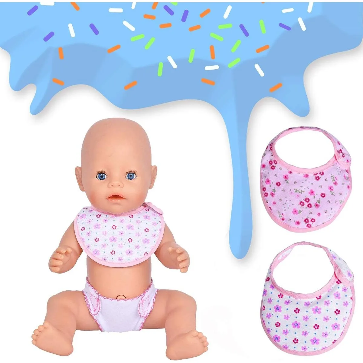 Pañales para muñecas con accesorios – Set de juego completo - imagen 4