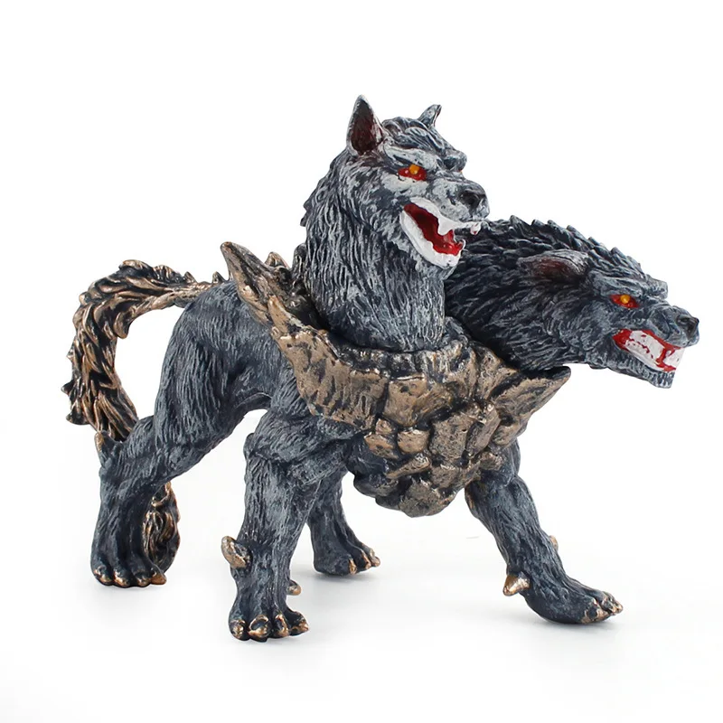 Figura decorativa Cerberus PVC – Adorno mitológico para habitación infantil - imagen 2