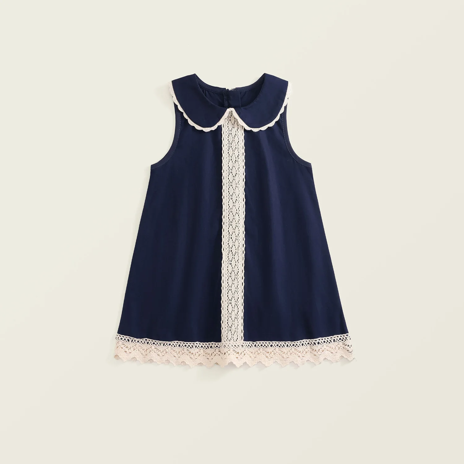 Vestido sin mangas estilo princesa vaquero