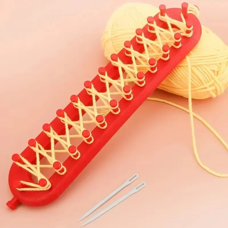 Kit de Tejer Redondo DIY – Máquina y Accesorios para Bufandas y Gorros - imagen 5