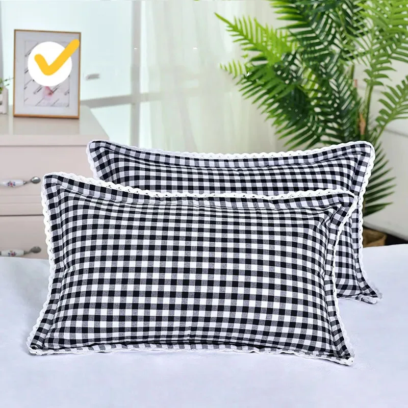 Funda de almohada de algodón suave para niños