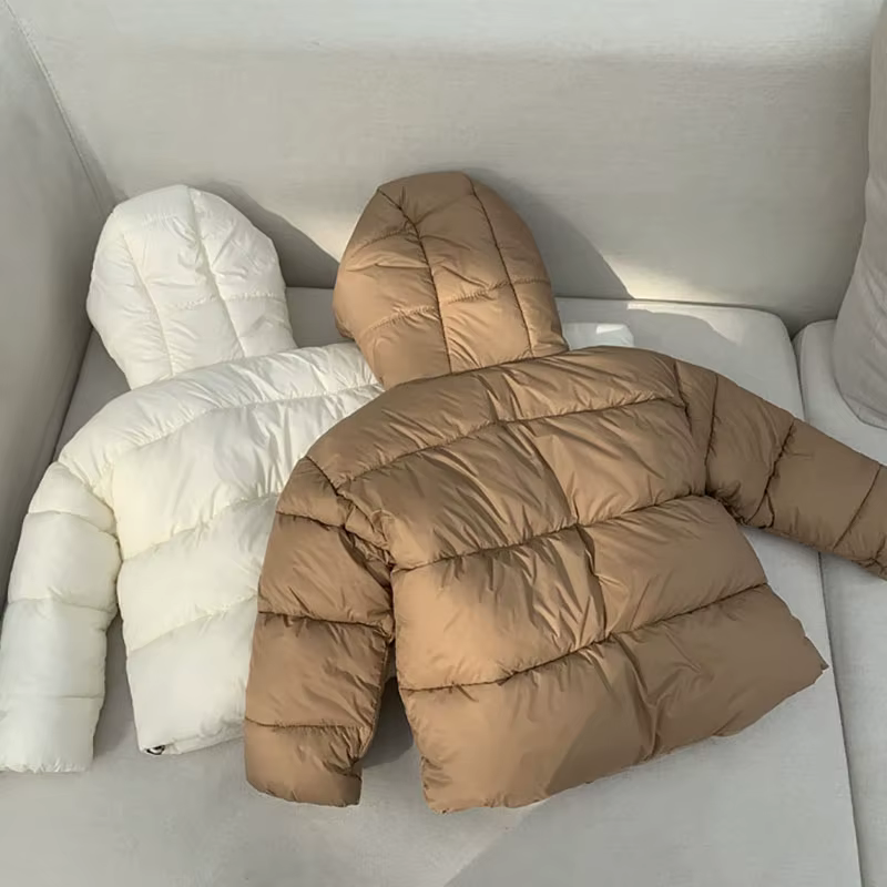 MILANCEL Parkas de invierno para niños con piel estilo coreano - imagen 4