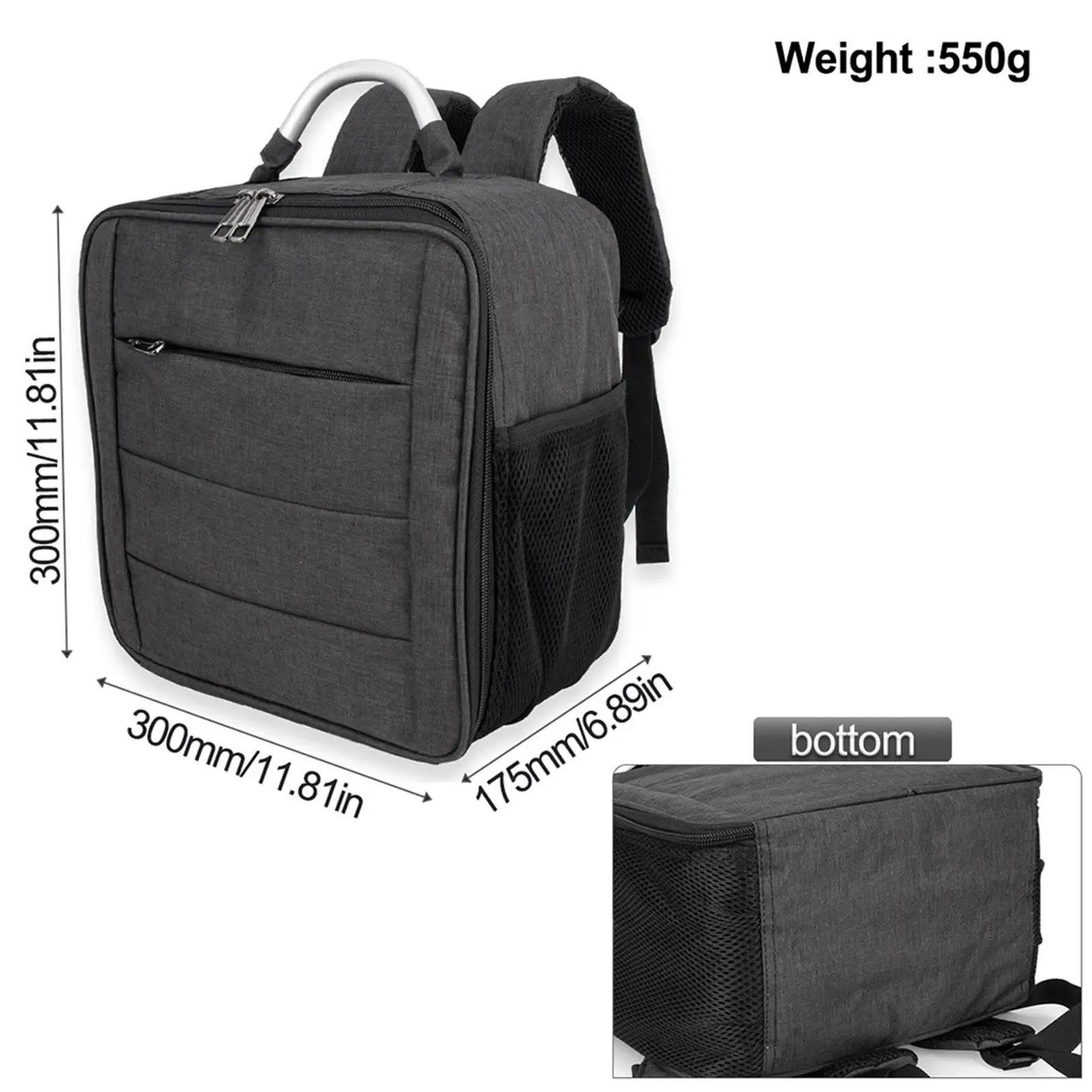 Mochila para coche teledirigido RC con multibolsillos y asa portátil - imagen 3