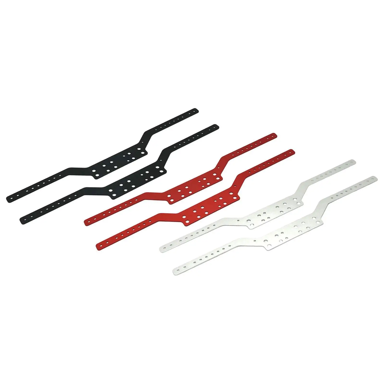Piezas de chasis RC - rieles para coche escala uno a doce - refacciones