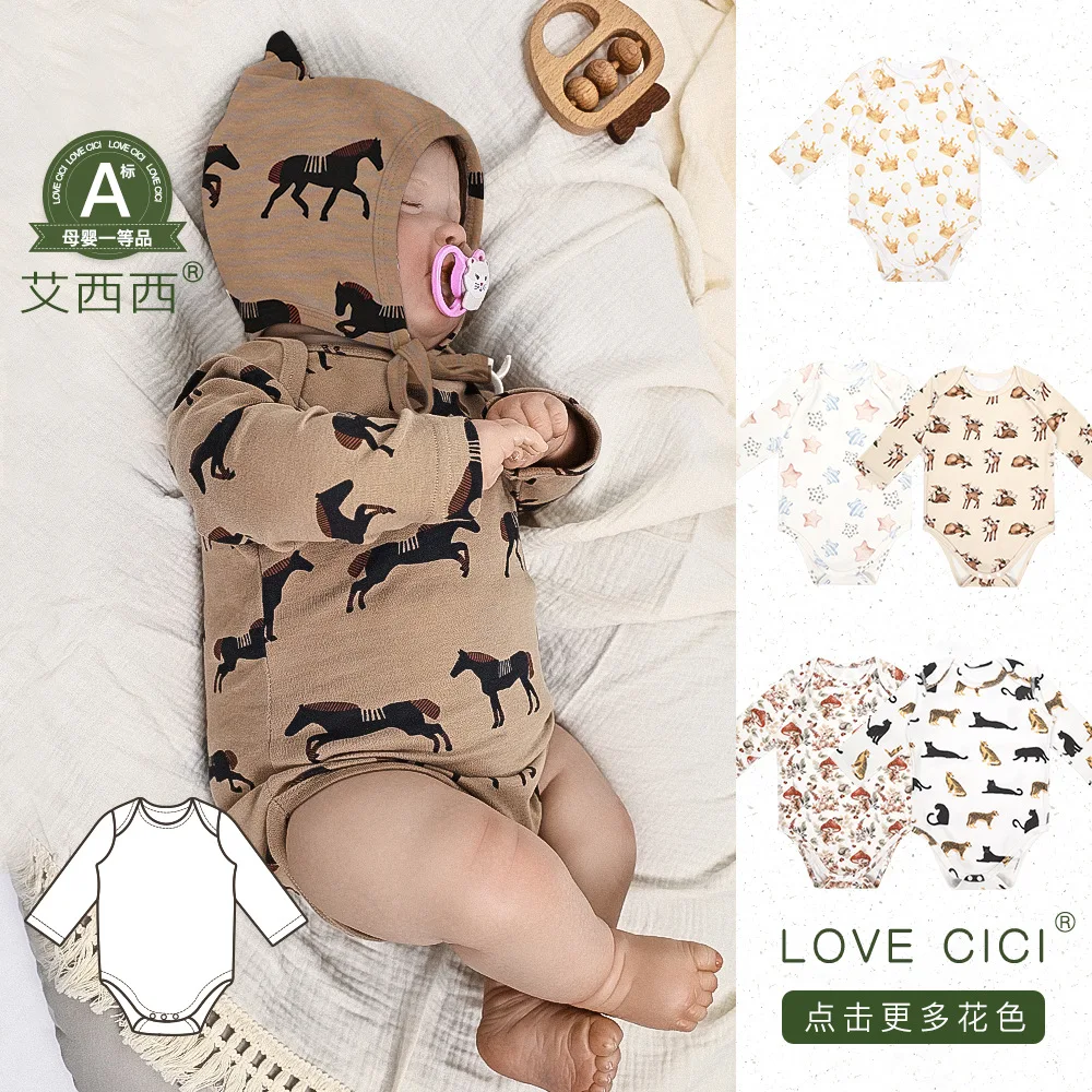 Body de algodón suave de manga corta para bebé unisex - imagen 3