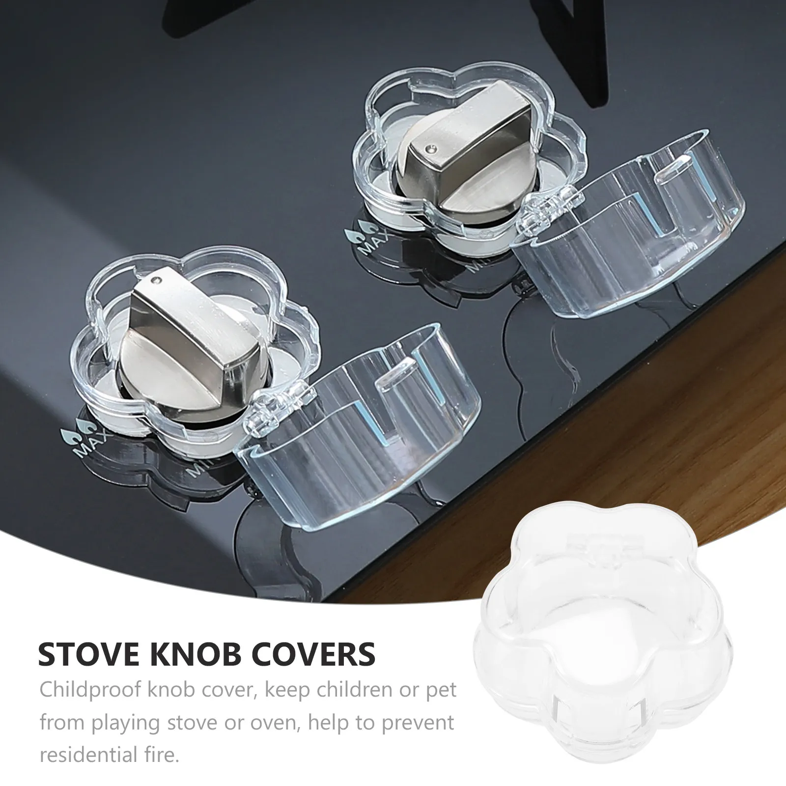 Protector de mandos de cocina de gas para niños - imagen 3