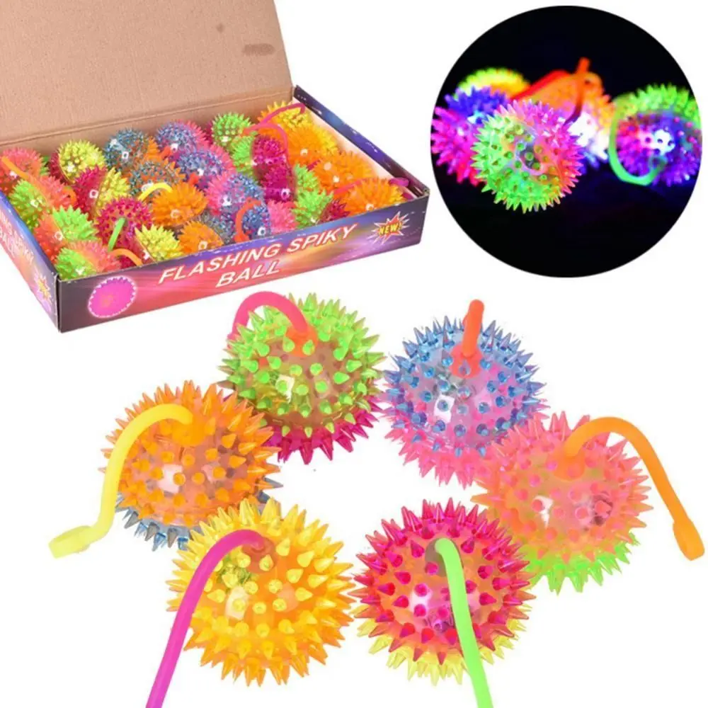 Bola sensorial LED infantil – Juguete elástico suave estimulante - imagen 2