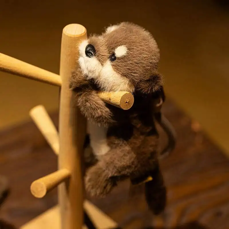 Llavero de peluche de nutria suave para bolso y regalo infantil - imagen 5