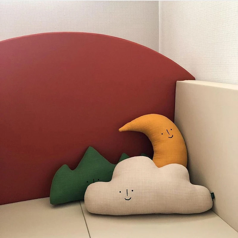 Milangel almohada de gasa para bebé con letras bordadas - imagen 3