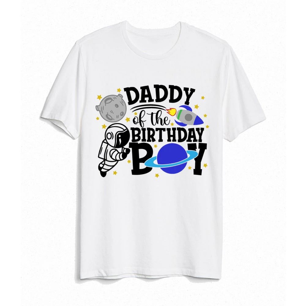 Camiseta espacial de astronauta para niño – Estilo cumpleaños fiesta - imagen 3