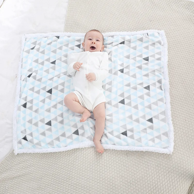 Manta bebé lana térmica recién nacido – Suave y lavable - imagen 4