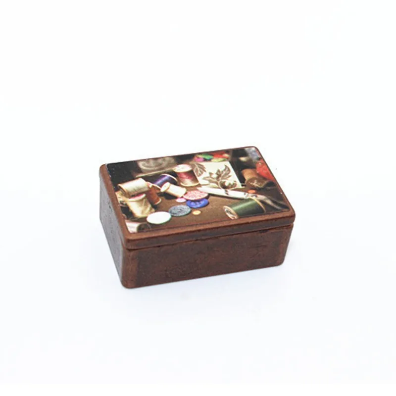 Caja de costura miniatura - Juguete educativo para niños - imagen 4
