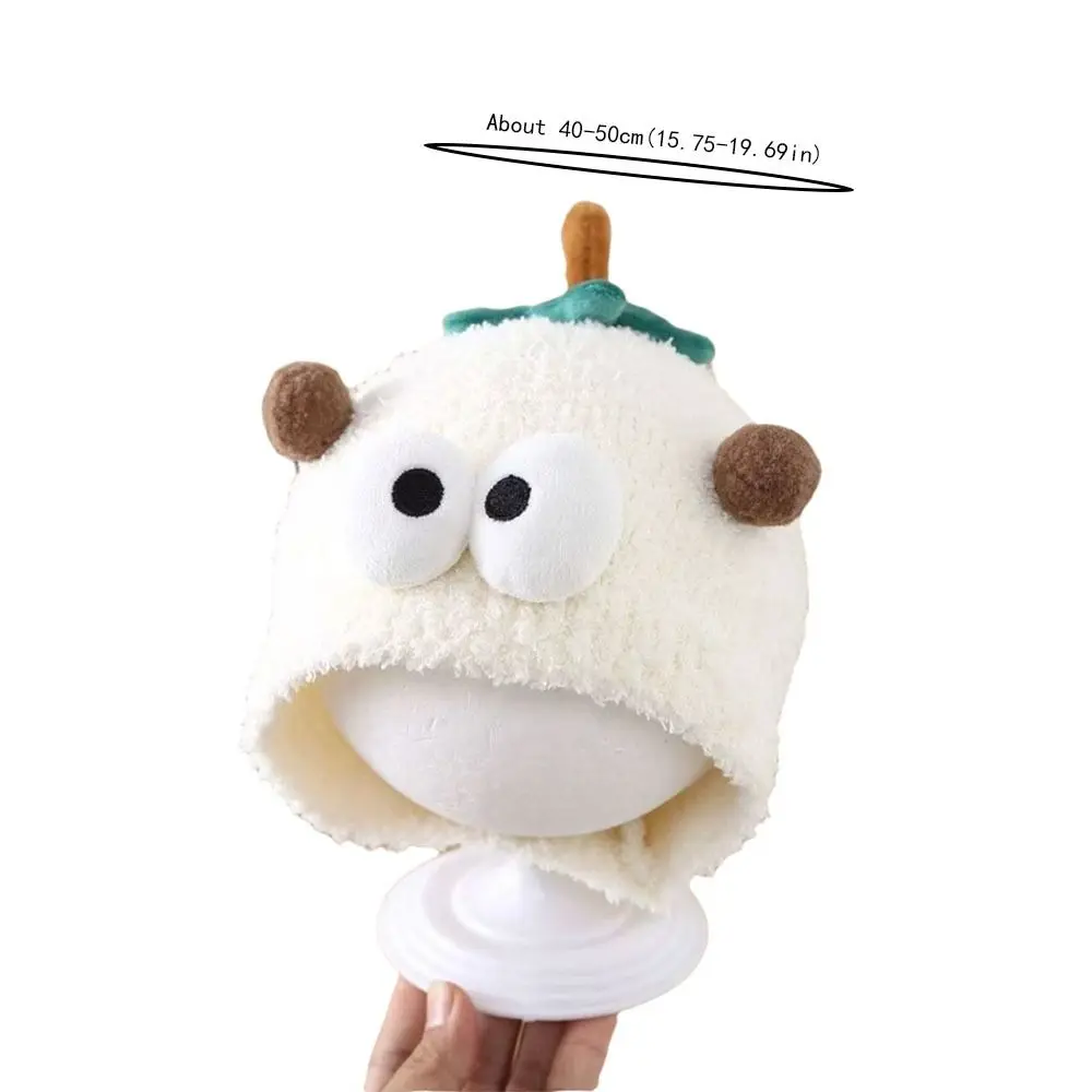 Gorro suave bebé beige