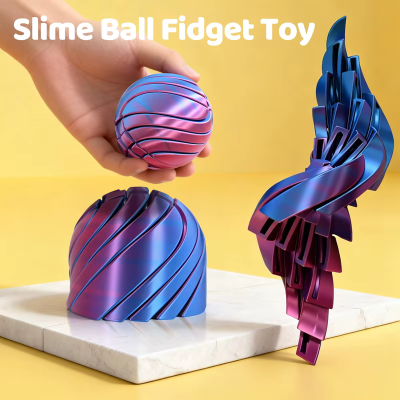 Twistsphere Bola Sensorial Antiestrés con Fluido 3D - imagen 4