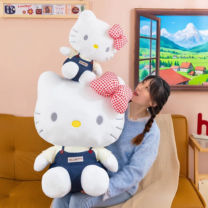 Peluche grande Hello Kitty de Sanrio, suave y cómodo para niños - imagen 3