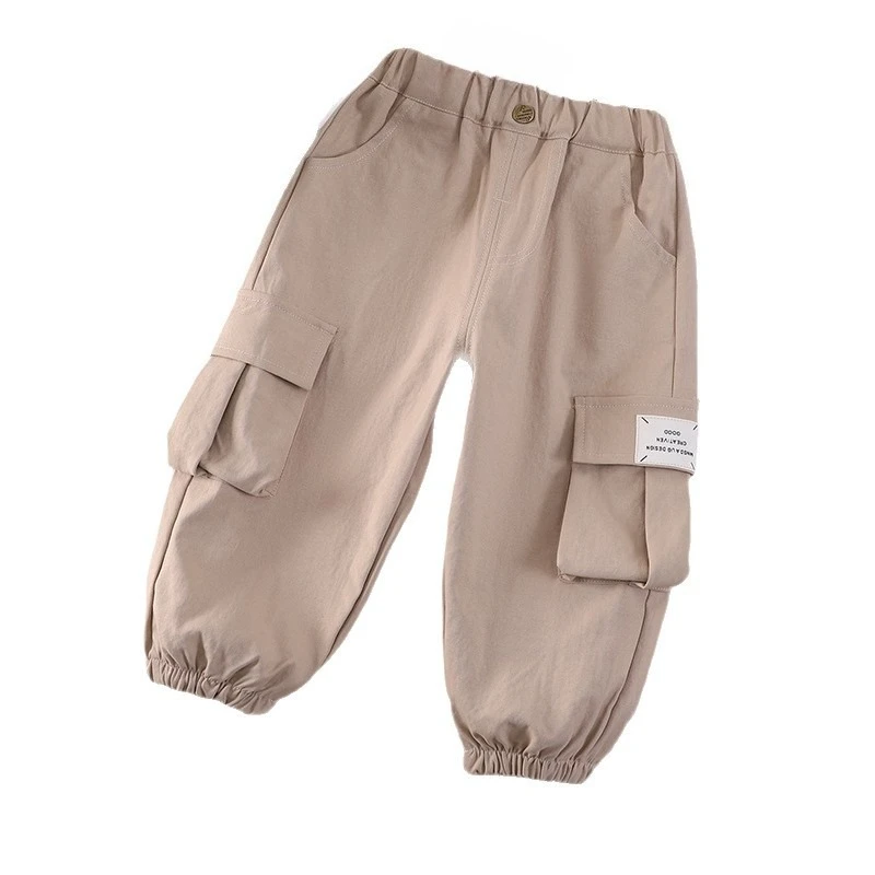 Pantalones de algodón para niña estilo deportivo primavera-otoño - imagen 4